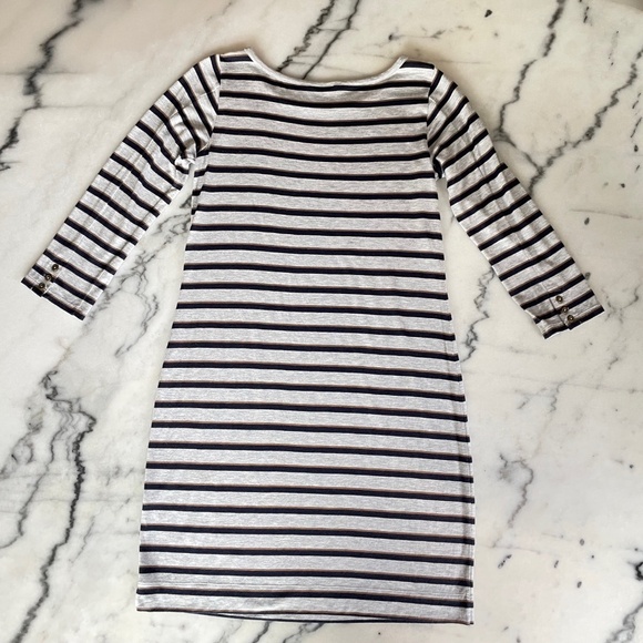 Club Monaco Stripe Jersey Knit Dress - Picture 8 of 14